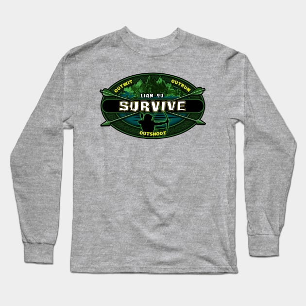 Survivor Lian-Yu Long Sleeve T-Shirt by tonynichols